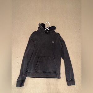 Distressed Black Kith Hoodie